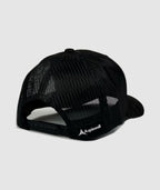 Granite Billings Craft Beer Leather Patch Hat ~ Black Camo