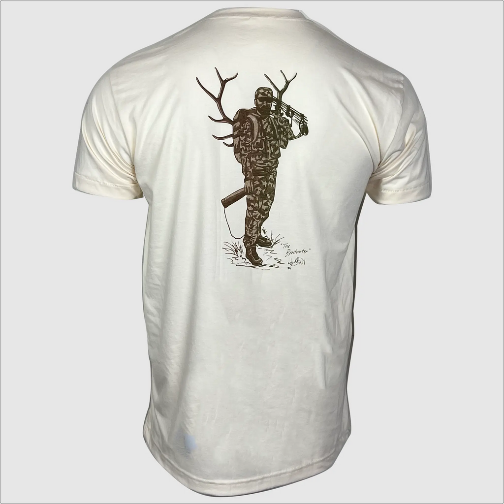 The Bowhunter T-Shirt ~ Creme