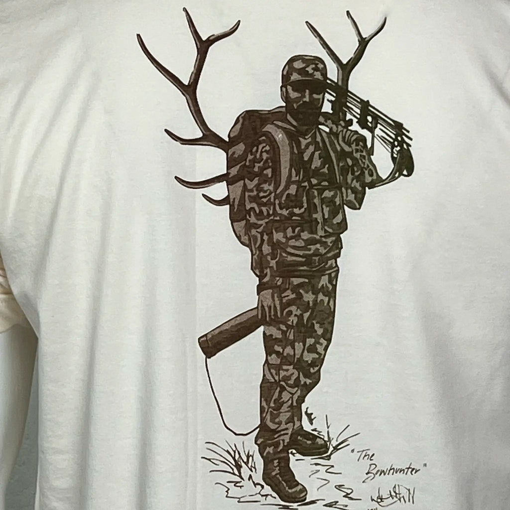 The Bowhunter T-Shirt ~ Creme
