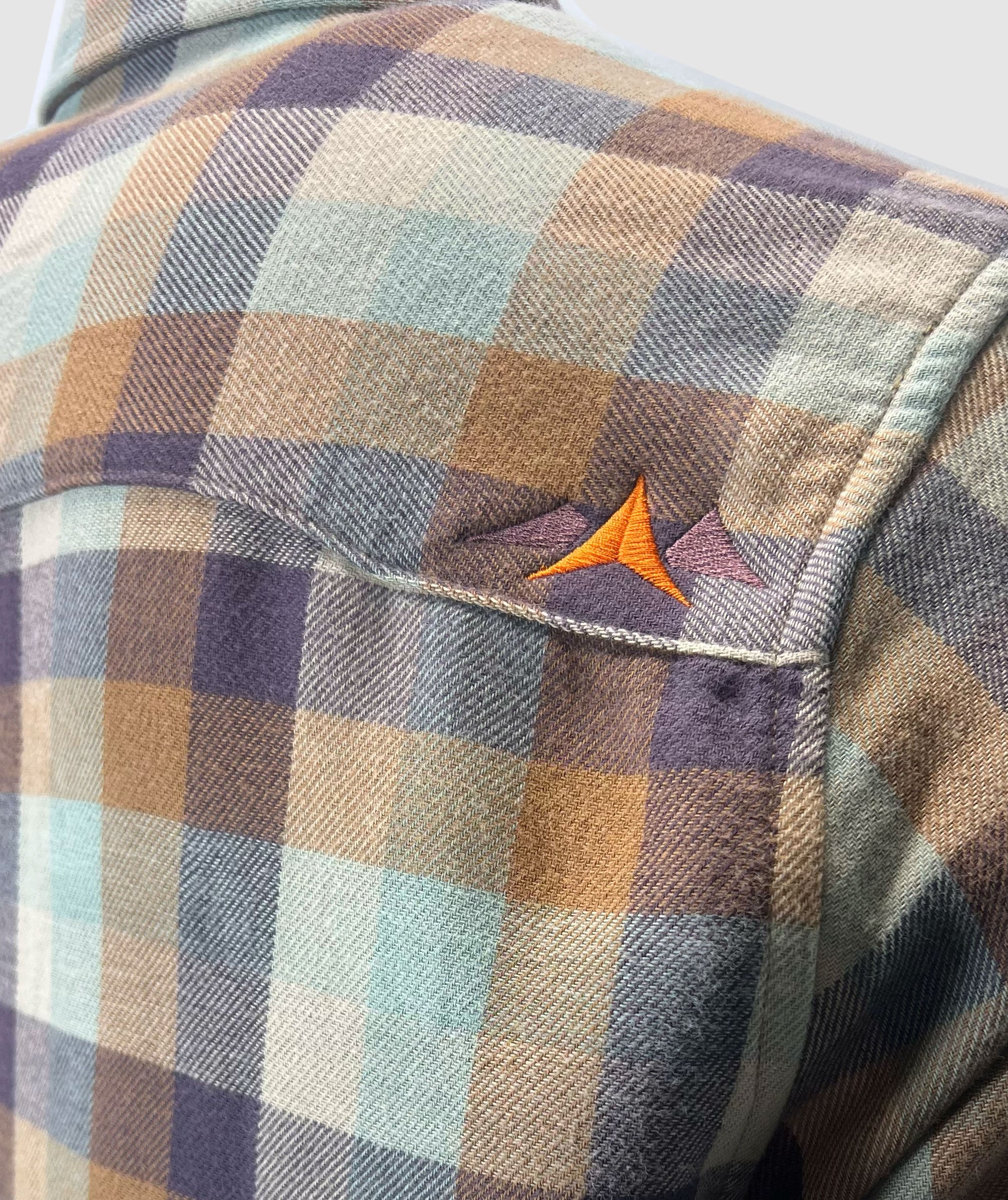 Mens Timberline II Flannel ~ Amber ( BACKORDER)