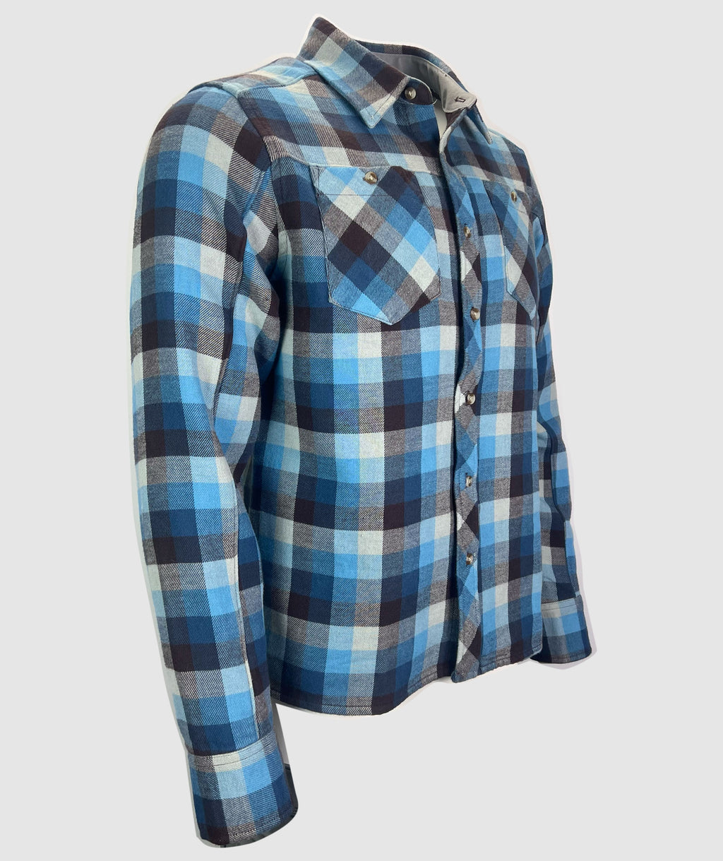 Mens Timberline II Flannel ~ Sky (BACKORDER)