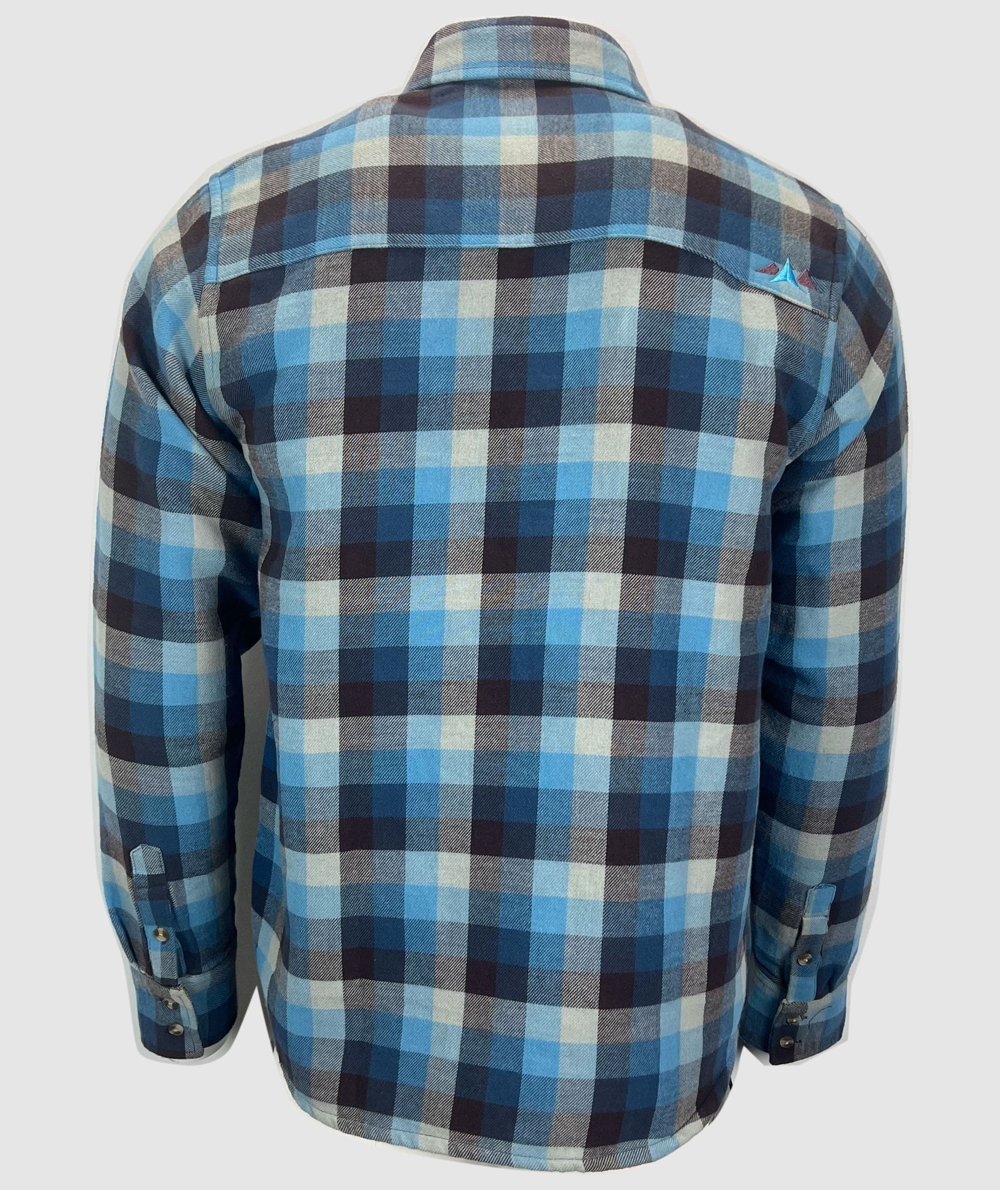 Mens Timberline II Flannel ~ Sky (BACKORDER)