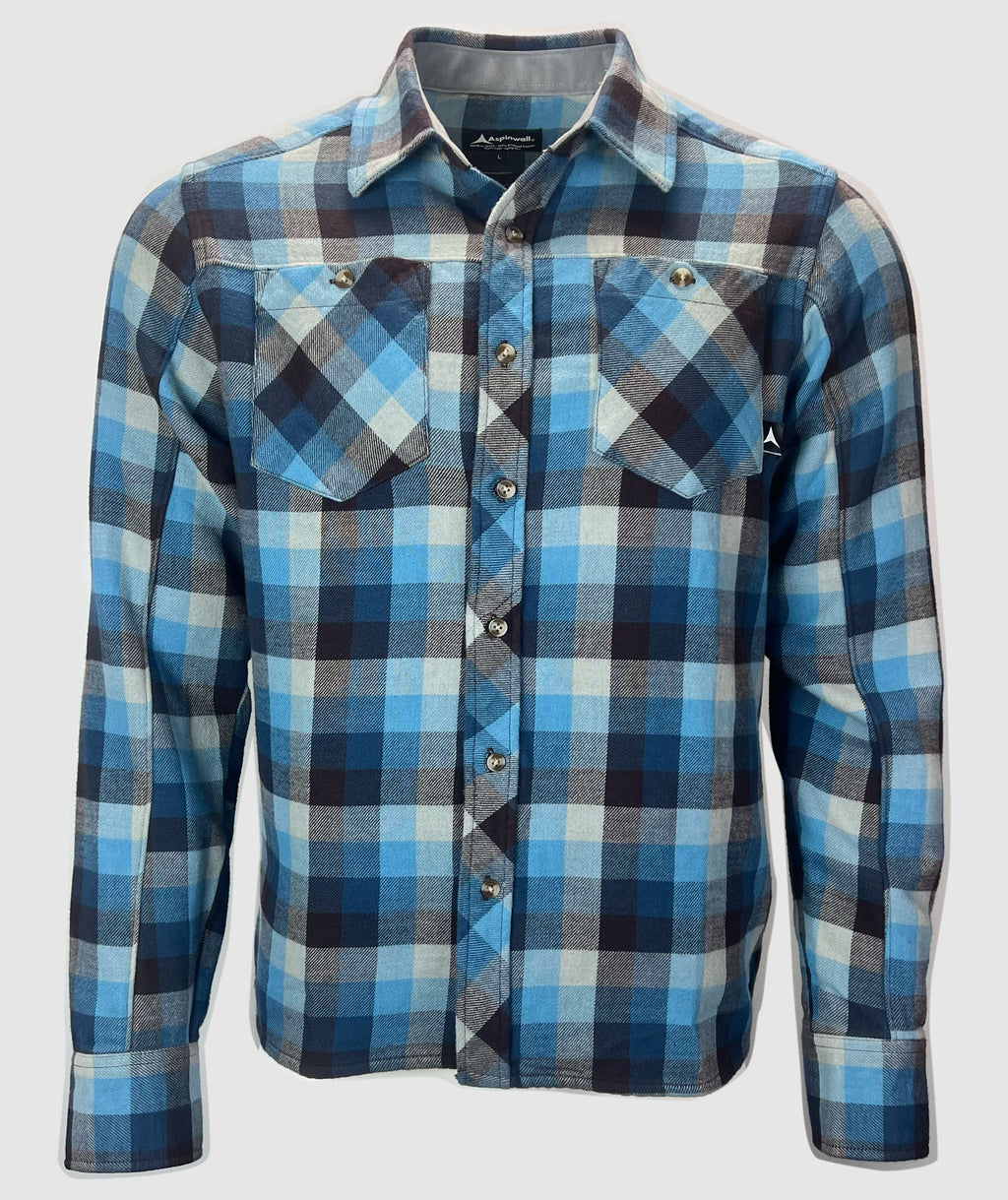 Mens Timberline II Flannel ~ Sky (BACKORDER)