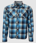 Mens Timberline II Flannel ~ Sky (BACKORDER)
