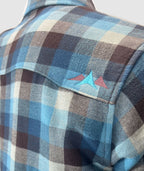 Mens Timberline II Flannel ~ Sky (BACKORDER)