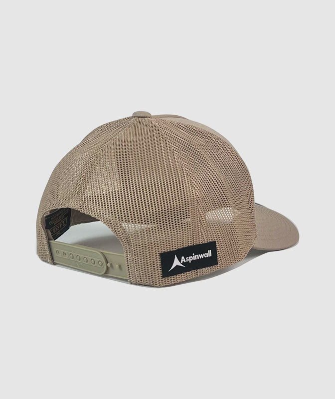 Topaz EST MMXIV Leather Patch Hat ~ Creme
