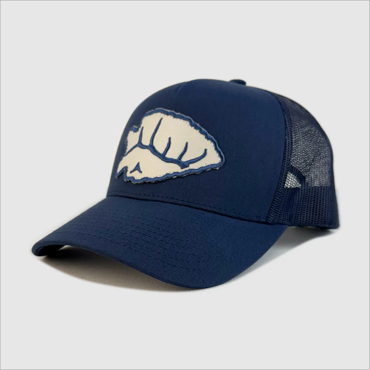 Topaz Arrowhead Patch Hat ~ Navy (BACKORDER) – Aspinwall Mountain Wear