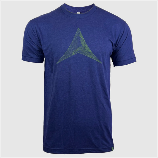 Topo Icon T-Shirt ~ Tri Navy