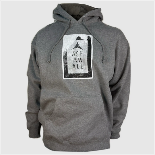 Towers Hybrid Hoodie ~ Heather Grey