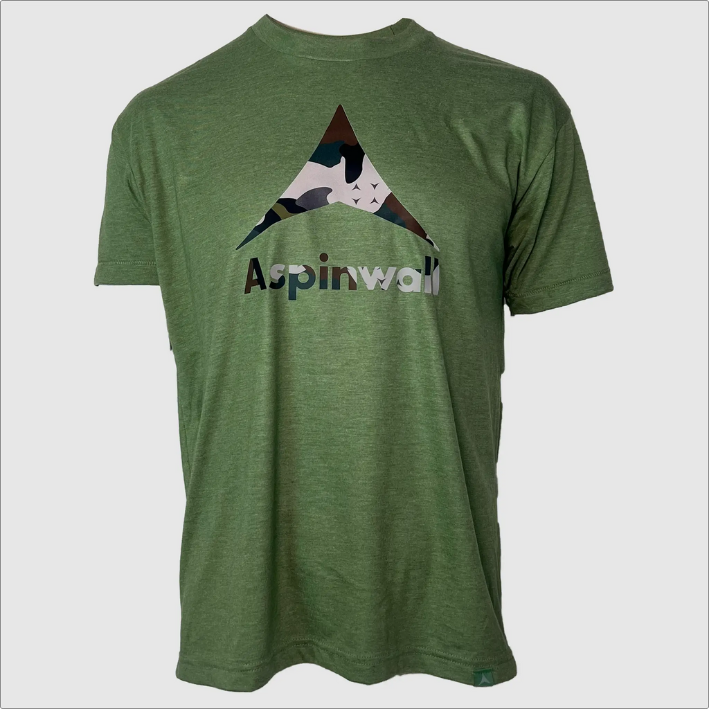 Vertical Trademark Easy Company Camo T-Shirt ~ Heather Olive