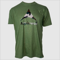Vertical Trademark Easy Company Camo T-Shirt ~ Heather Olive