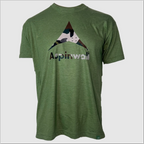 Vertical Trademark Easy Company Camo T-Shirt ~ Heather Olive