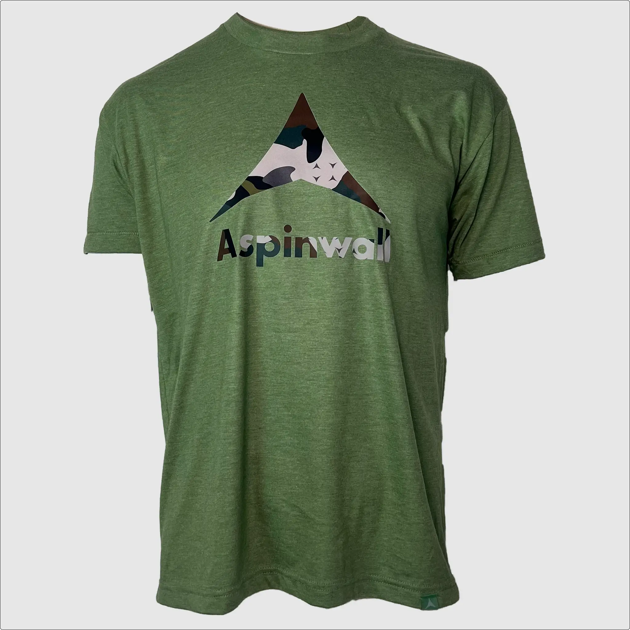Vertical Trademark Easy Company Camo T-Shirt ~ Heather Olive