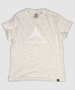 Vertical Trademark Womens T-Shirt ~ Tri Oatmeal