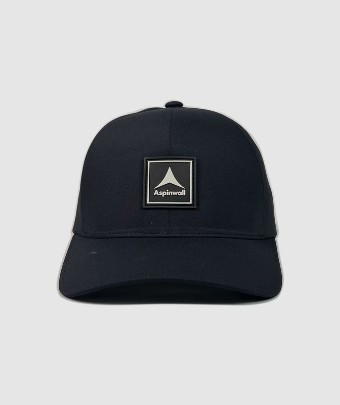 Cliffside Vertical Trademark Rubber Patch Hat ~ Black