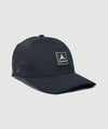 Cliffside Vertical Trademark Rubber Patch Hat ~ Black