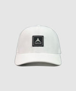 Cliffside Vertical Trademark Rubber Patch Hat ~ White