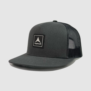 Andesite Vertical Trademark Rubber Patch Hat ~ Charcoal / Black