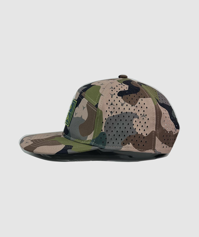 Wapiti Hat Origins Trademark Rubber Patch ~ Easy Company Camo