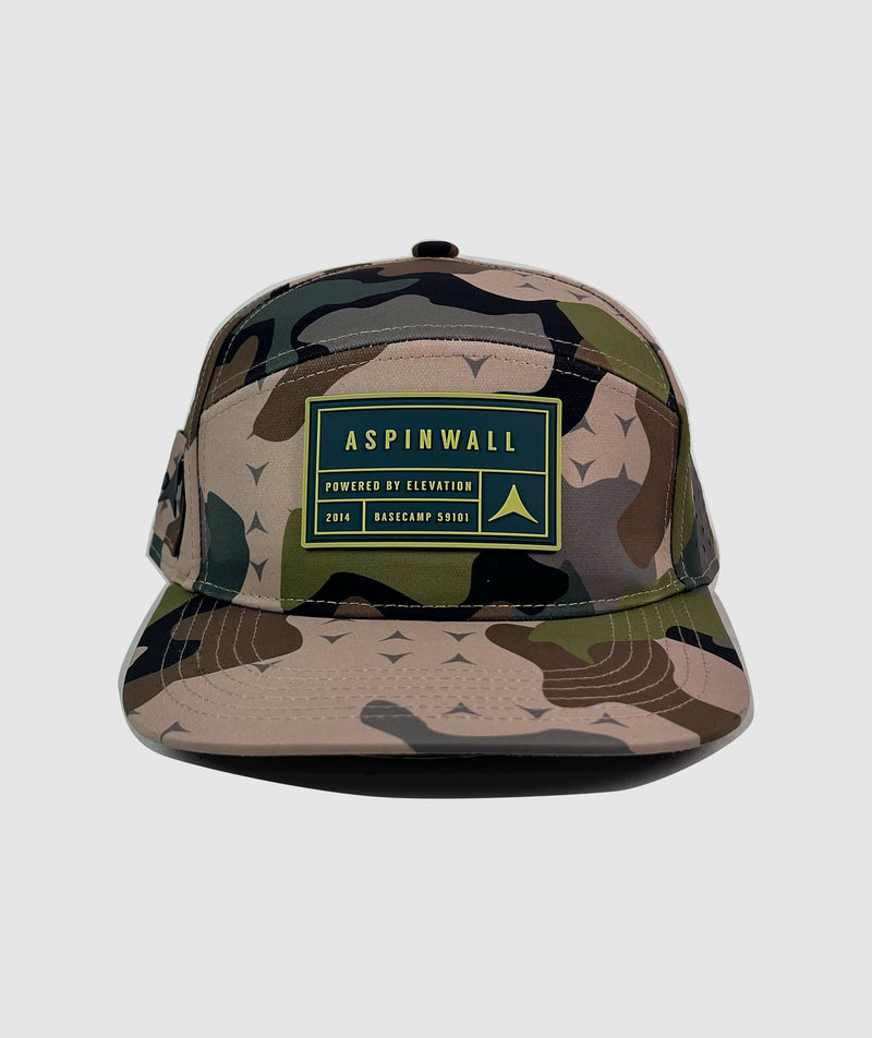 Wapiti Hat Origins Trademark Rubber Patch ~ Easy Company Camo