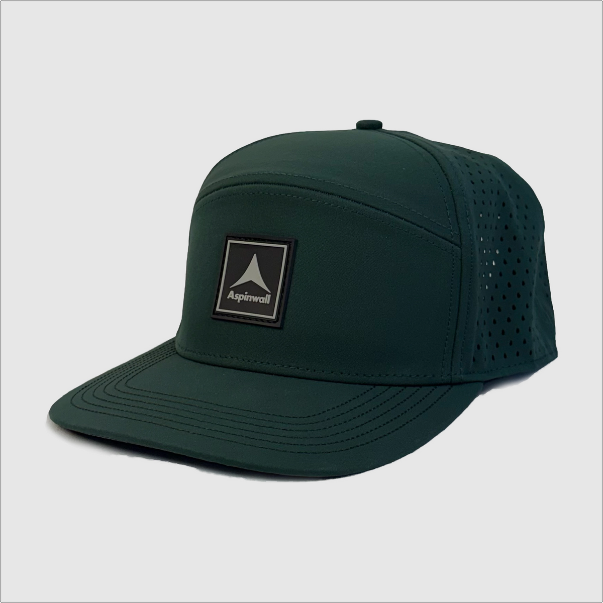 Wapiti Hat Vertical Trademark Rubber Patch ~ Ponderosa