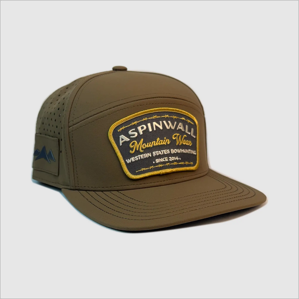 Wapiti Hat Western States Bowhunting Embroidery Patch ~ Breaks Clay