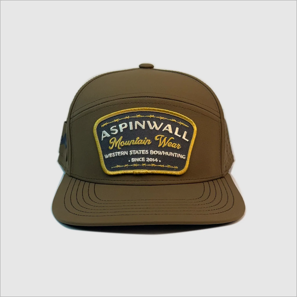 Wapiti Hat Western States Bowhunting Embroidery Patch ~ Breaks Clay