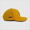 Wapiti Hat Vertical Trademark Rubber Patch ~ Mustard (Limited Edition)