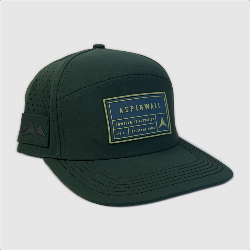 Wapiti Hat Origins Trademark Rubber Patch ~ Ponderosa