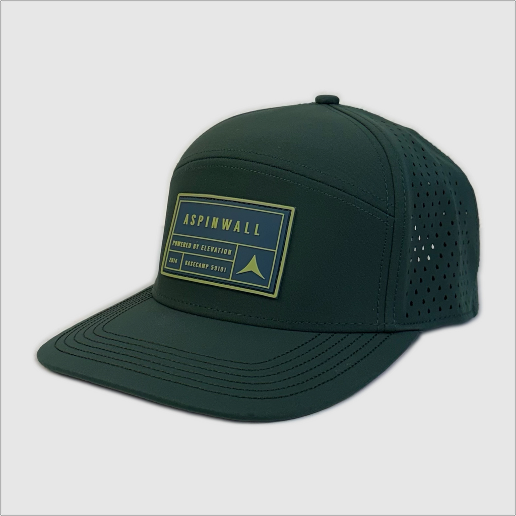 Wapiti Hat Origins Trademark Rubber Patch ~ Ponderosa