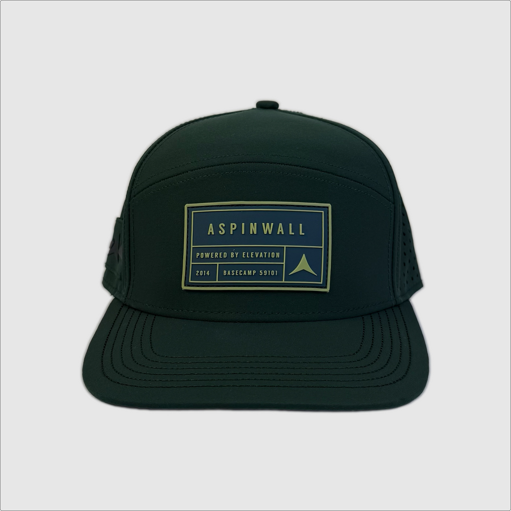 Wapiti Hat Origins Trademark Rubber Patch ~ Ponderosa