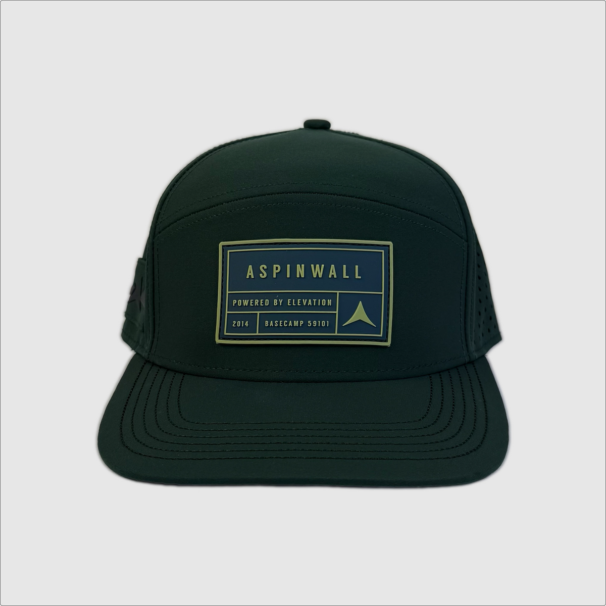 Wapiti Hat Origins Trademark Rubber Patch ~ Ponderosa
