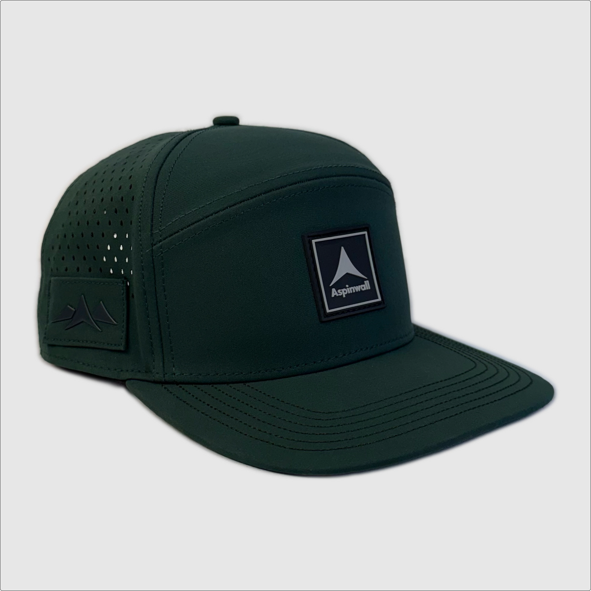Wapiti Hat Vertical Trademark Rubber Patch ~ Ponderosa