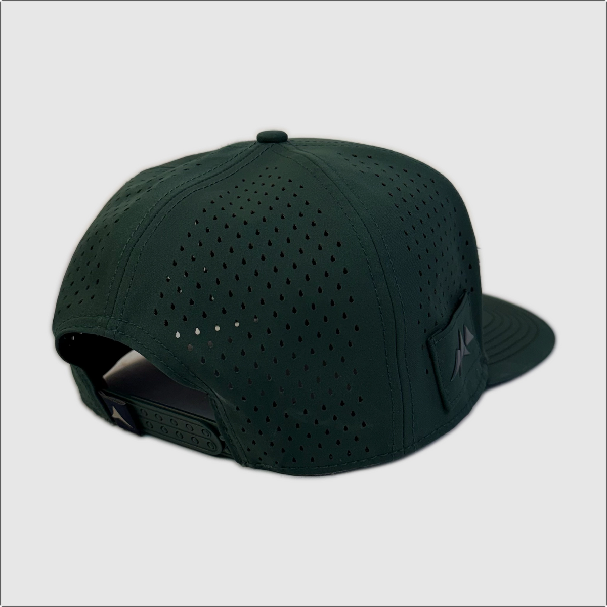Wapiti Hat Vertical Trademark Rubber Patch ~ Ponderosa