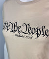 We The People Marias Womens T-Shirt ~ Base Tan