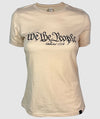 We The People Marias Womens T-Shirt ~ Base Tan