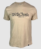 We The People T-shirt ~ Base Tan