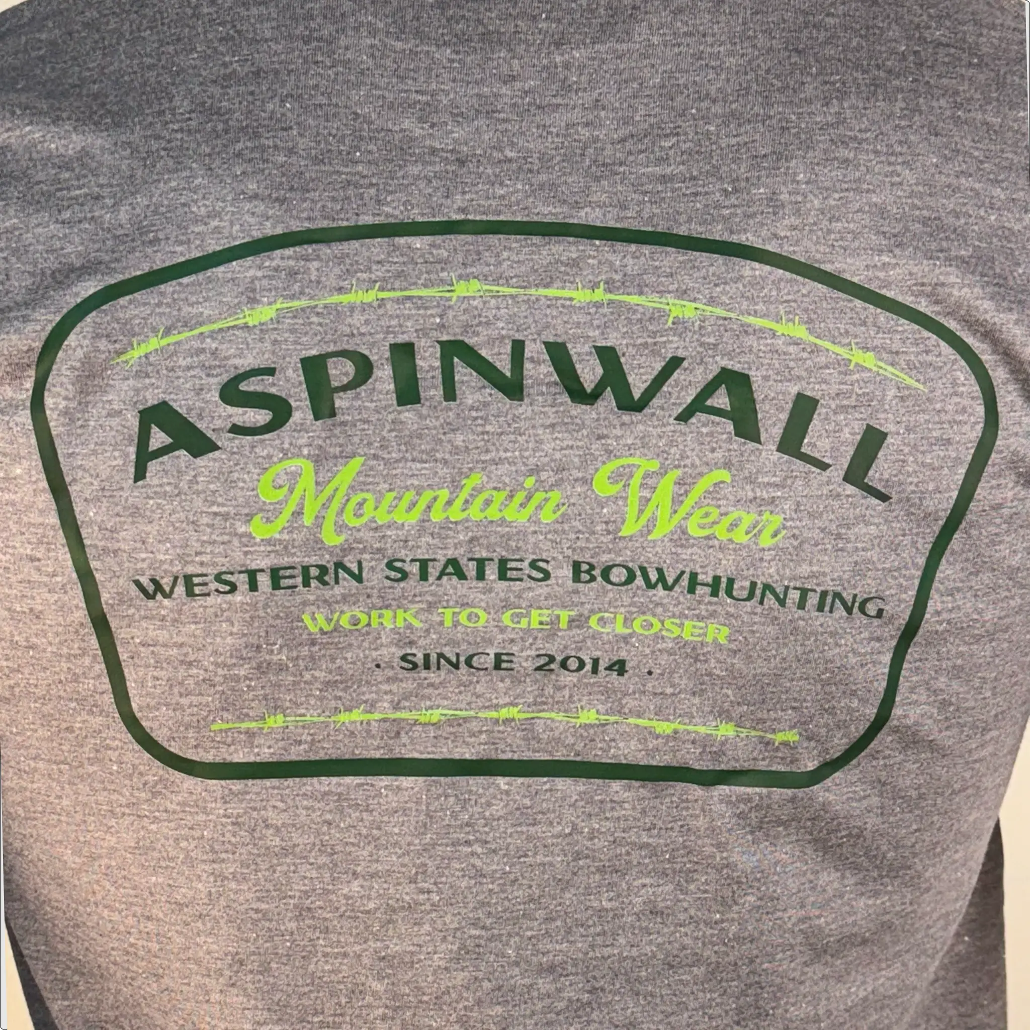 Western States Bowhunting T-Shirt ~ Heather Grey