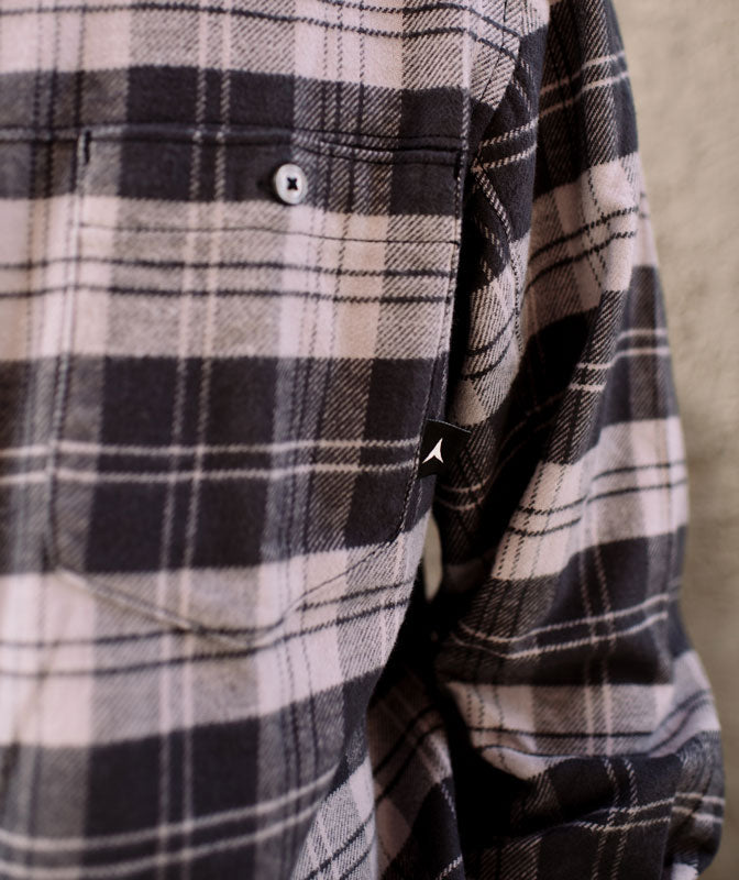 Extra Fine Cotton Flannel in Light Grey