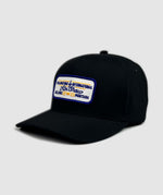 Delta Flexfit Yellowstone Airshow Hat ~ Rectangle Patch Black