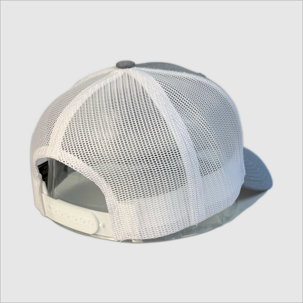 Airshow Granite Hat ~ Grey/White