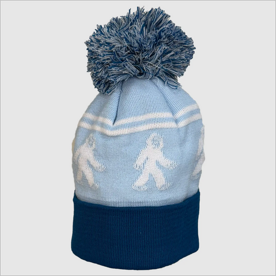 Abominable Snowman Kids Beanie ~ Blue