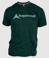 Trademark Distressed T-Shirt ~ Forest Green / Seafoam