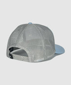 Icon Trucker Hat ~ Light Blue / Grey