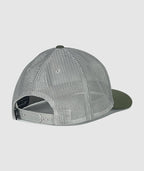 Icon Trucker Hat ~ Olive / Grey