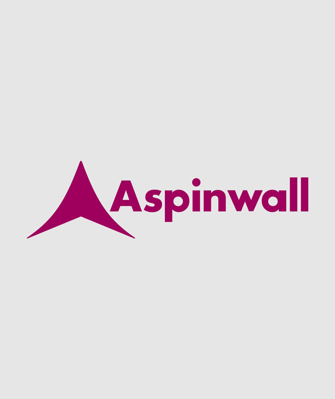 Aspinwall Trademark Vinyl Decal ~ Magenta