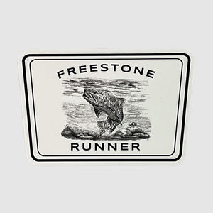 Freestone Runner Trout Sticker