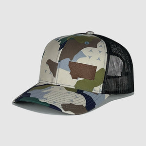 Granite Montana Hat ~ Easy Company Camo / Brown