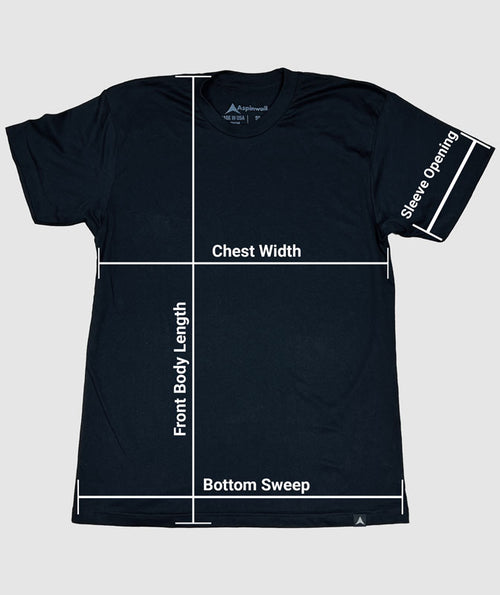Alpenglow T-Shirt ~ Black