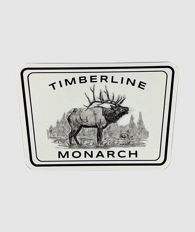 Timberline Monarch Elk Sticker